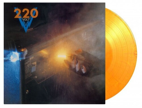 220 Volt Limited Edition 180 Gram Yellow & Orange Marble Colored Vinyl Record - High-Quality Collectible Vinyl for Audiophiles & Music Enthusiasts - Perfect for Home Listening & Vintage Music Collections
