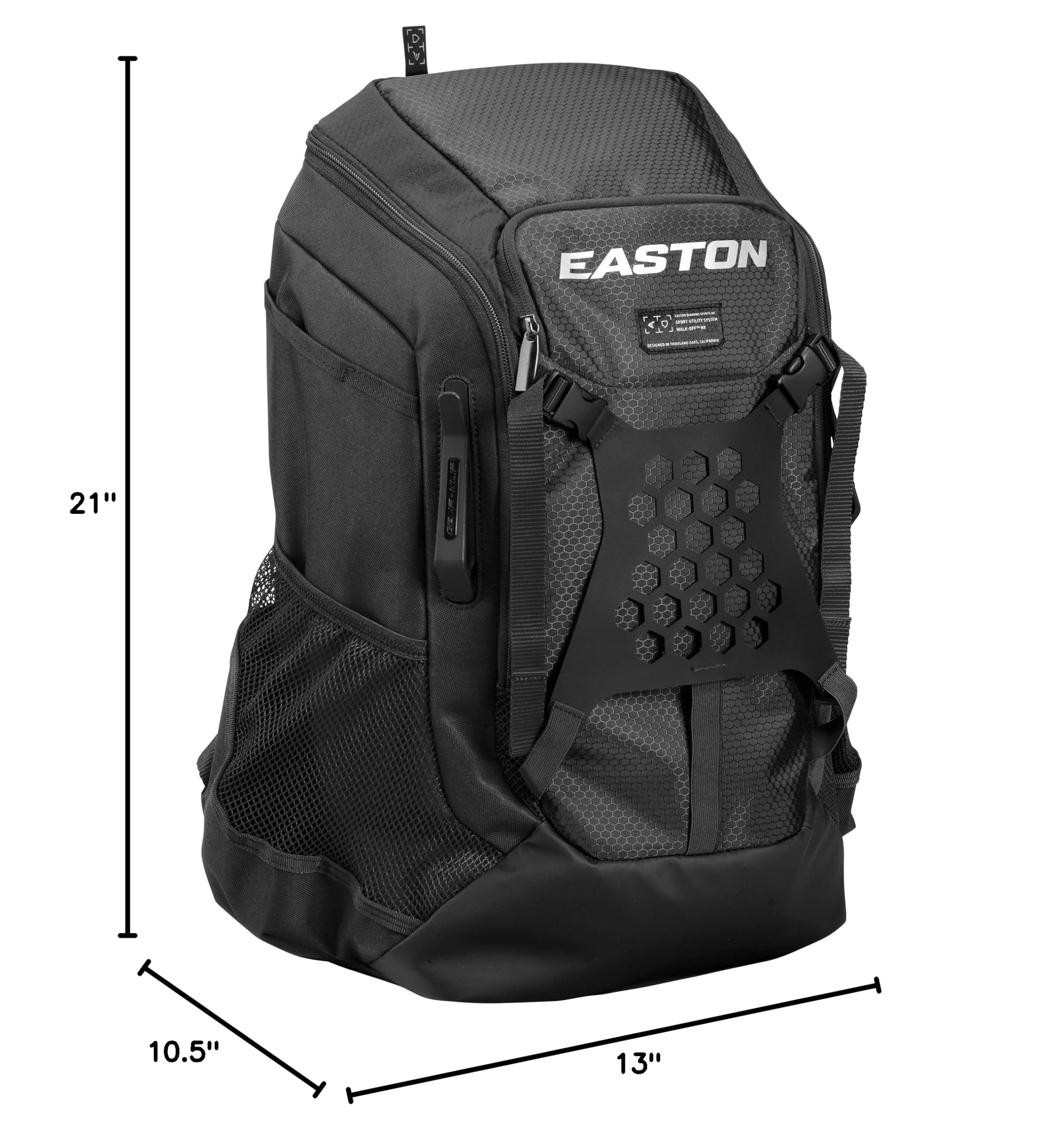 Easton WALK-OFF NX Backpack Equipment Bag for Baseball & Softball - Durable Sports Gear with Multiple Color Options - Perfect for Games, Practice & Travel