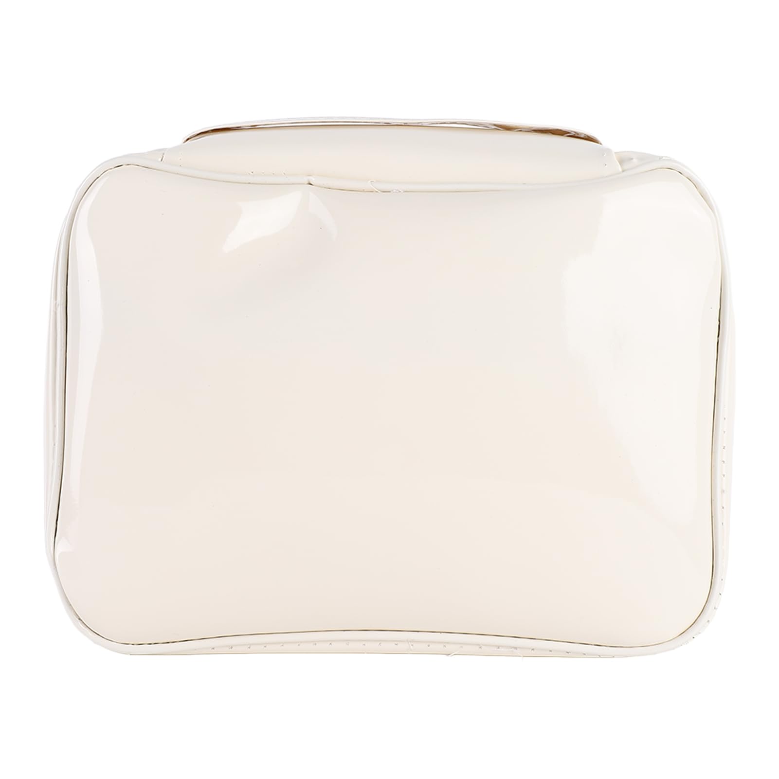 Clear Cosmetic Bags for Travel - Large Capacity Waterproof Makeup Organizer Pouch, Lightweight TSA Approved Toiletry Bag for Bathroom Essentials (Beige) | Perfect for Airplane Carry-on, Gym & Daily Use