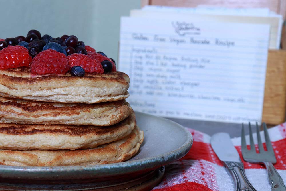 Organic Gluten-Free Waffle & Pancake Mix - Montana Grown, 2-Pack (2 lbs Total) - Perfect for Breakfast, Brunch & Family Gatherings
