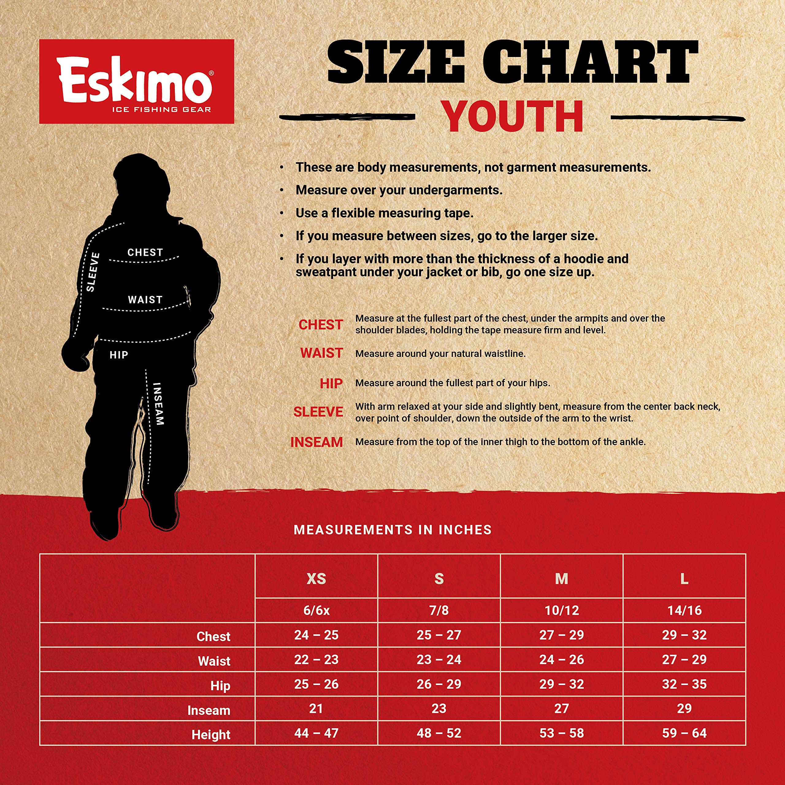 Eskimo Youth Keeper Bibs - Waterproof Snow Pants for Kids - Perfect for Winter Sports, Sledding & Outdoor Adventures