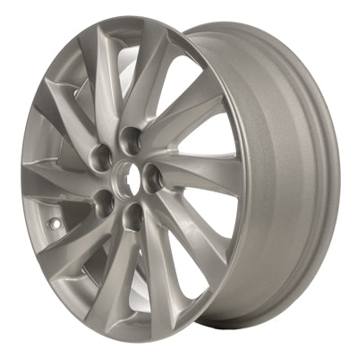 17 Inch Mazda 6 OEM Wheel Rim ALY064942 (2011-2013) - Silver Alloy Replacement for 9965517070 - Perfect for Road Trips & Daily Commuting