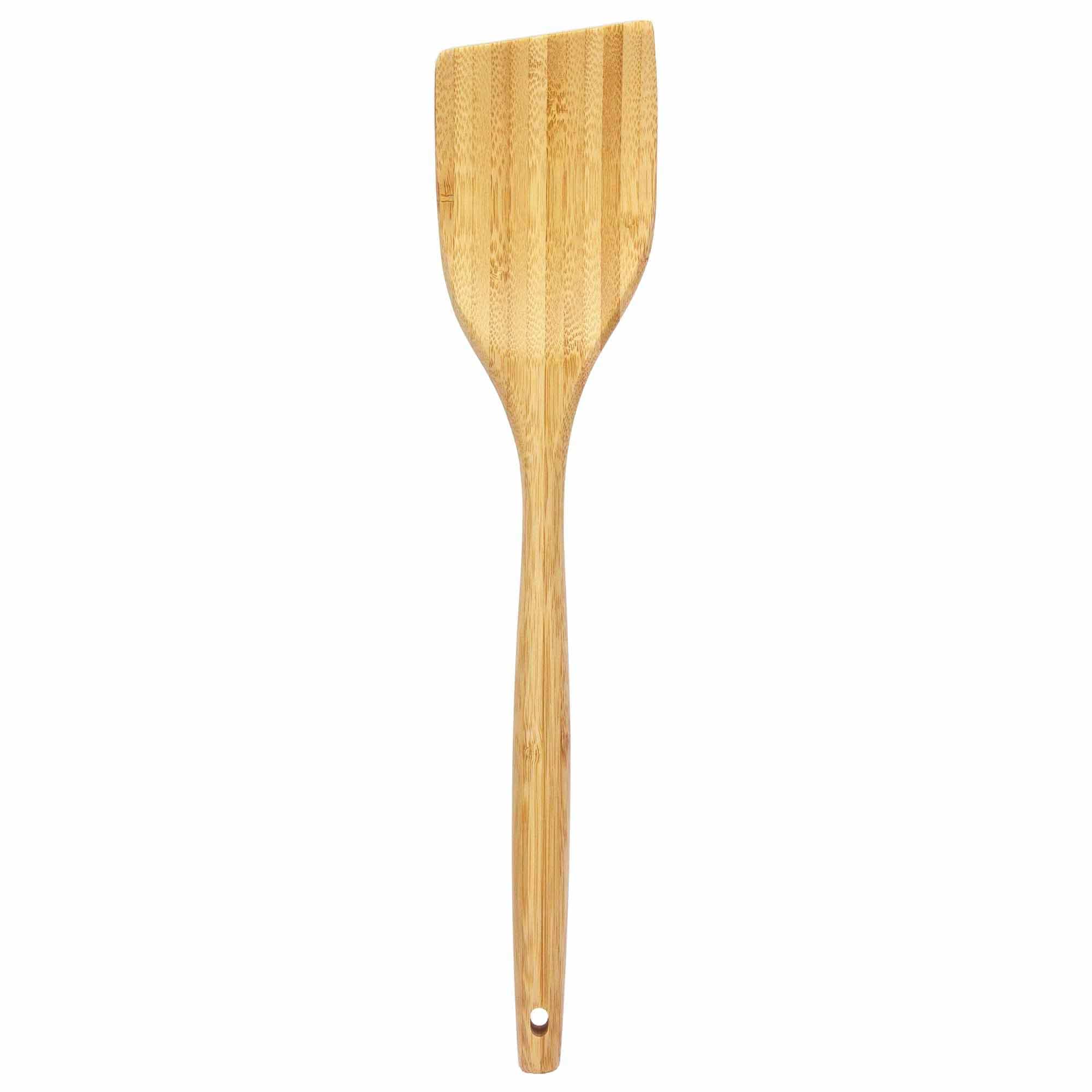 Lambootensil Spatula - 14 Inch Stainless Steel Kitchen Turner with Wooden Handle - Perfect for Flipping Pancakes, Burgers & Eggs (Cooking, Baking, BBQ)