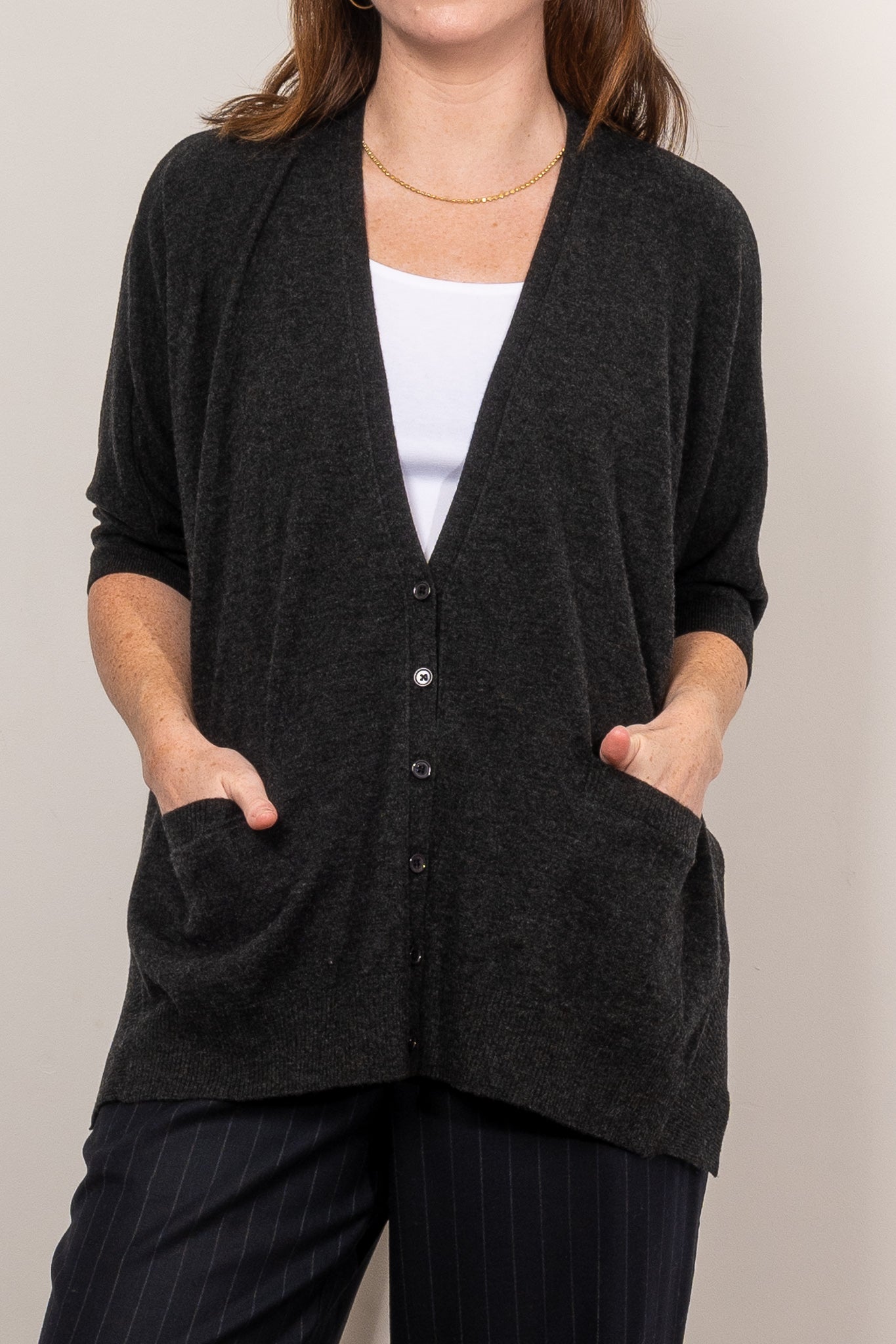 Bridge & Lord Trina Oversized Ribbed Cardigan for Women - Cozy Long Open Front Knit Sweater - Perfect for Fall, Winter & Layering Outfits