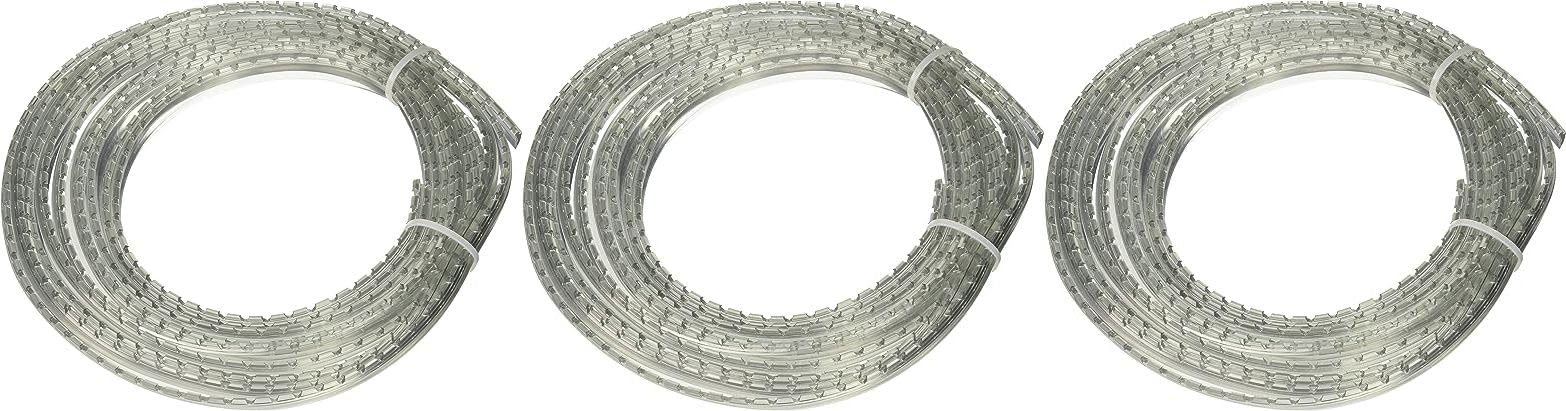 75 Feet Clear Rubber Glass Retainer for Woodworking - Secure Glass Panel Doors on Cabinets & Furniture - DIY Home Improvement & Cabinet Making Accessories
