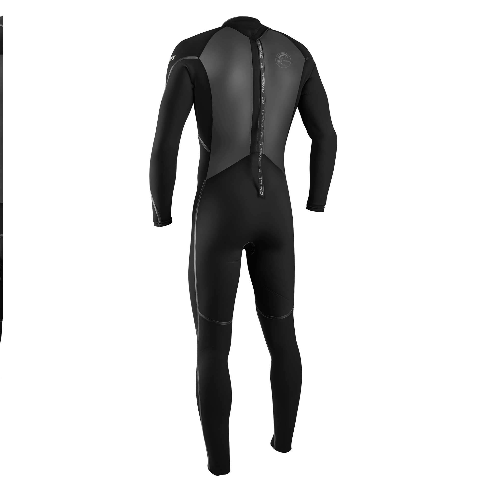 O'Neill Men's Heat 3/2mm Back Zip Full Wetsuit for Surfing, Diving & Water Sports - Thermal Neoprene Suit with Comfort Fit