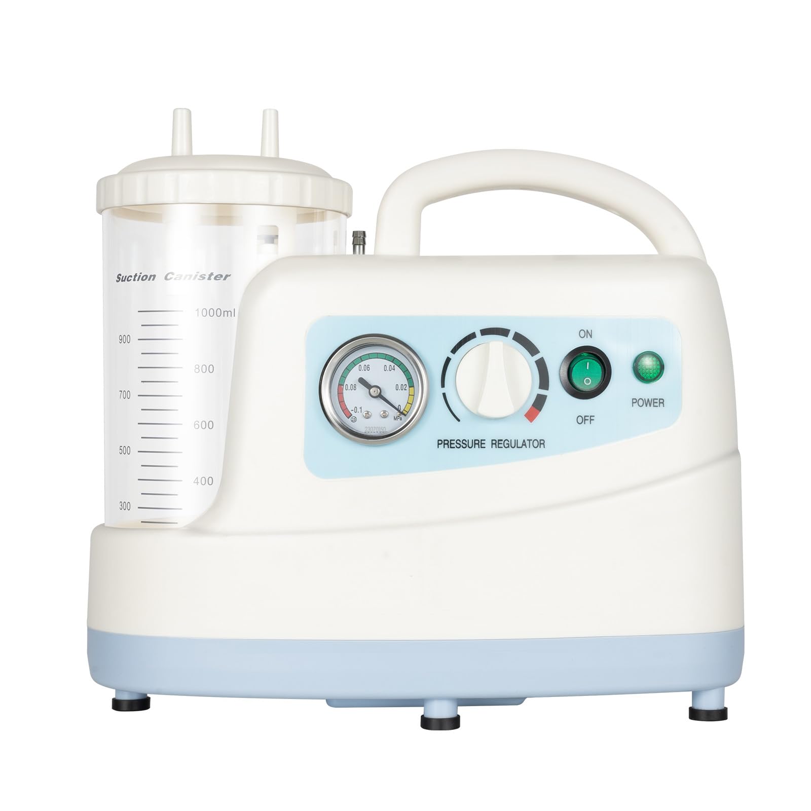 Portable Suction Machine for Home Use - Low Noise Electric Vacuum Pump for Adults & Pets - 110V 1000ml Oral Mucus & Veterinary Suction Device - Ideal for Home Care, Medical Emergencies, and Pet Health
