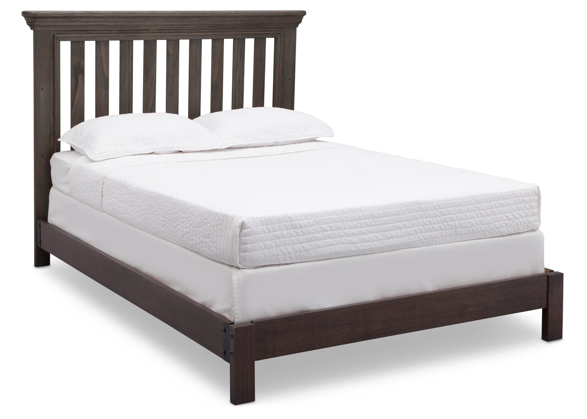 Langley 4-in-1 Convertible Baby Crib - Toddler Bed, Daybed & Full-Size Bed - Safe Nursery Furniture for Newborns to Teens - Perfect for Bedrooms, Daycare & Guest Rooms