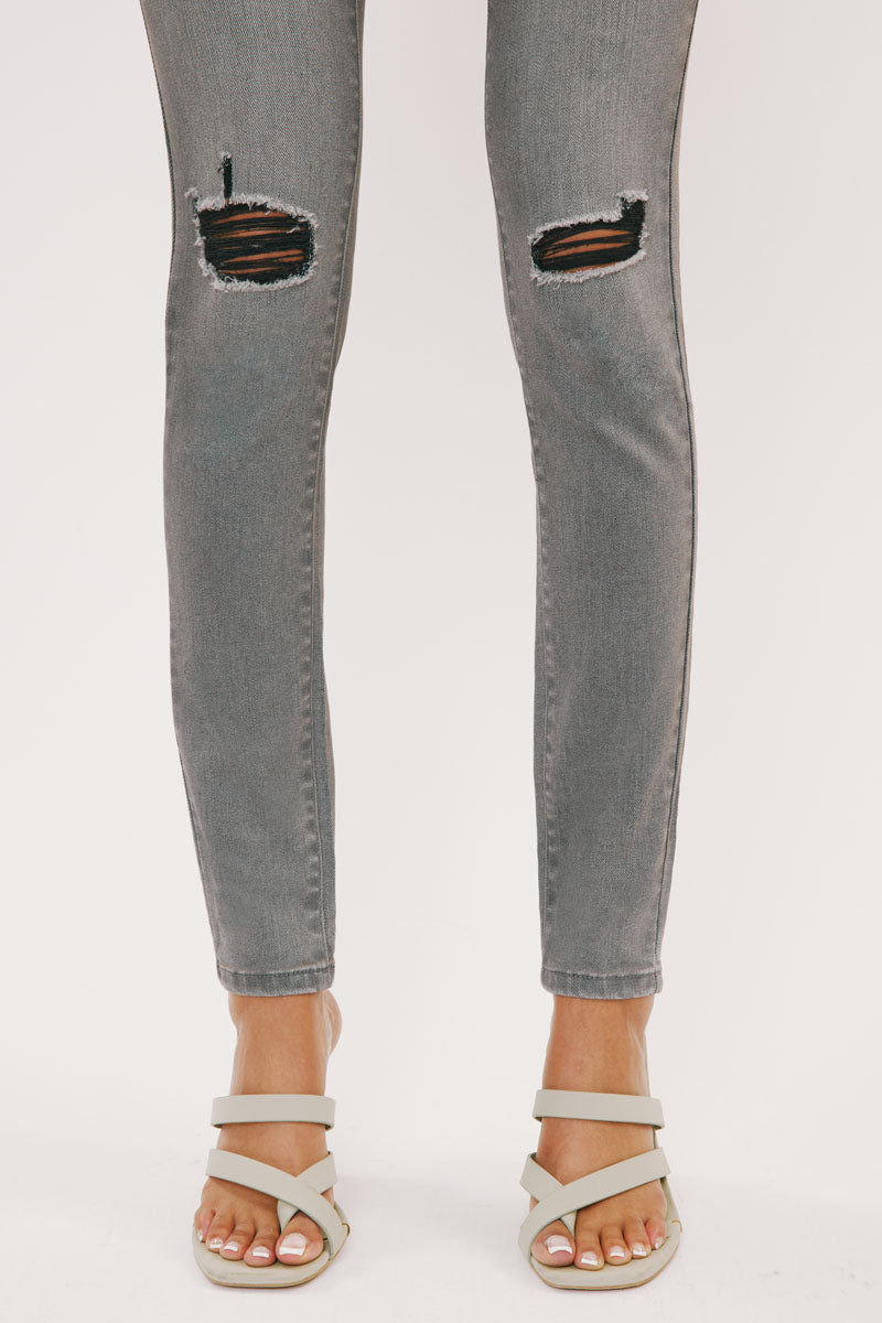Logan Mid Rise Super Skinny Jeans for Women - Stretchy Denim Pants, Slim Fit, Comfortable & Trendy | Perfect for Casual Wear, Office & Night Out