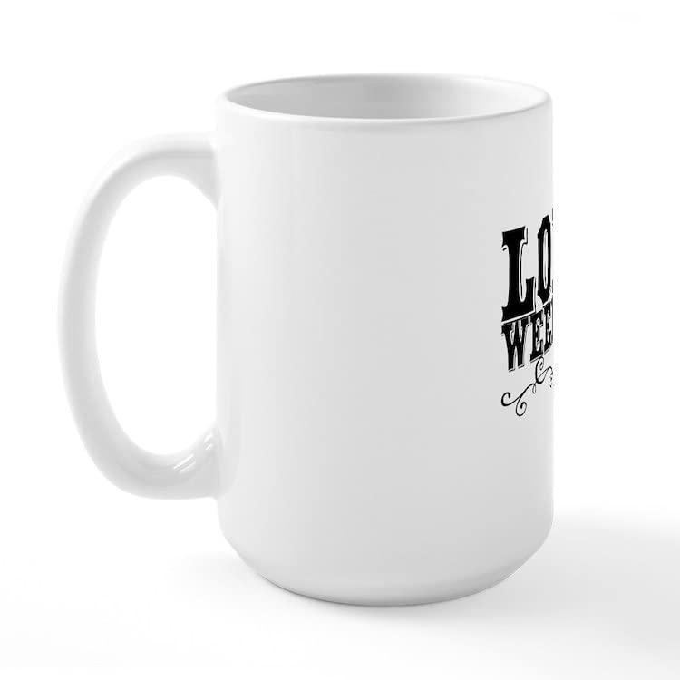 15 oz (444 ml) Ceramic Coffee Mug - Long Weekend Design - Perfect for Home, Office & Gifts - Durable & Dishwasher Safe