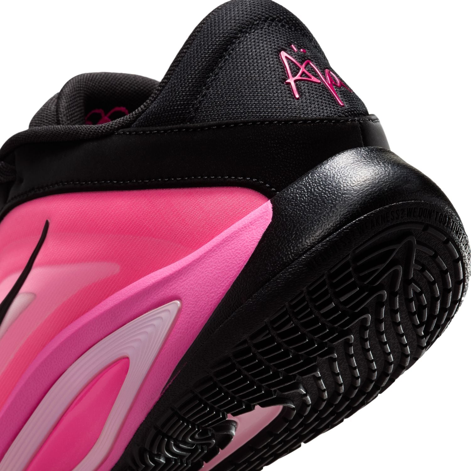 A'Ja Wilson Women's A'One EP Basketball Shoes - Black & Hyper Pink - High-Performance Sneakers for Court Play and Streetwear Fashion