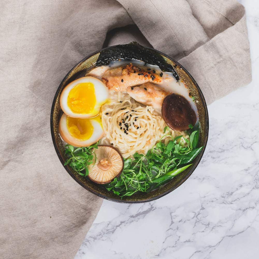 Mike's Mighty Good Ramen Soup - Fried Garlic Chicken Flavor (2.2oz x 14 Pack) | Instant Noodles for Quick Meals, College Dorm Snacks & Emergency Food Supply