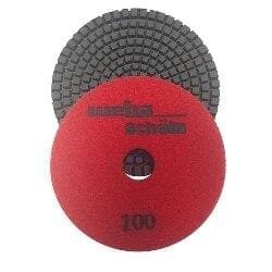 5 Inch Weha Schein Diamond Polishing Pads 3.0 mm Thick - Wet/Dry Granite, Marble, Concrete Polishing Kit for Countertops, Floors & Stone Restoration