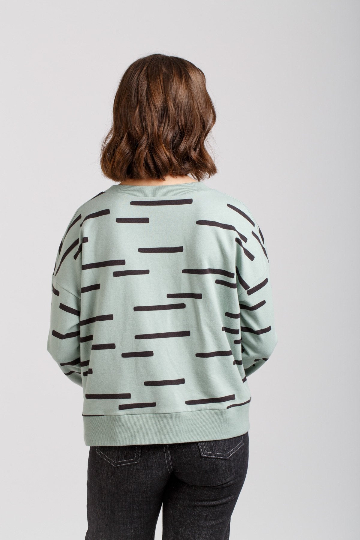 Megan Nielsen Jarrah Sweater - Women's Knit Pullover for Fall & Winter | Cozy Casual Wear for Work & Weekend Outfits