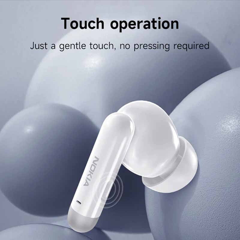Nokia E3511ANC Wireless Bluetooth Earphones with Active Noise Cancellation (ANC) - Perfect for Travel, Workouts, and Commuting