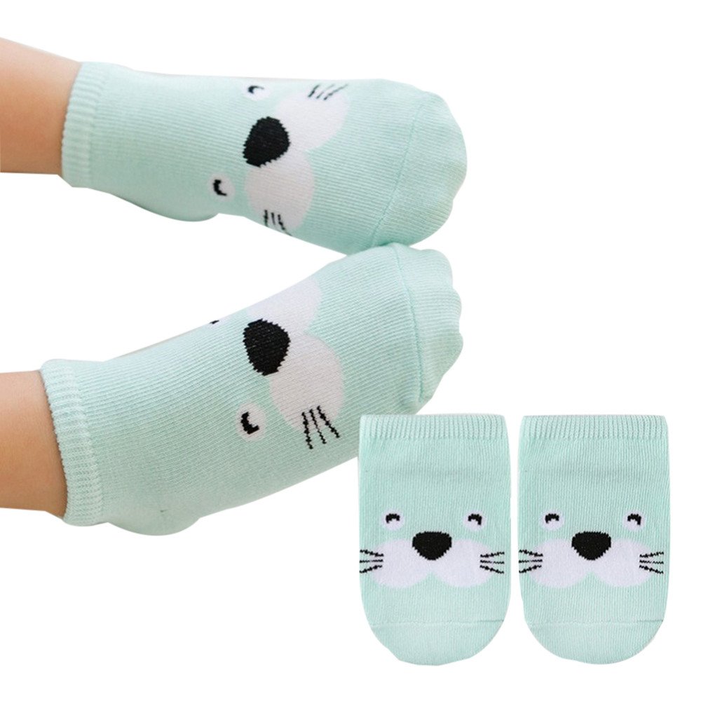 **Soft Cotton Baby Socks for Newborns & Toddlers - Cute Cartoon Anti-Slip Socks & Leg Warmers for Boys & Girls - Perfect for Playtime, Nursery & Everyday Comfort**