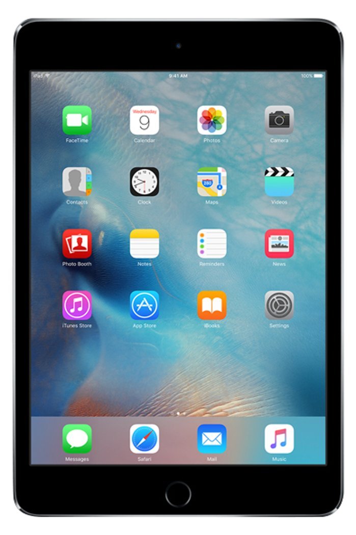Apple iPad Mini 4 64GB Wi-Fi Tablet - Space Grey (Certified Renewed) | Portable Entertainment, Reading & Work Device for Travel, School & Home Use