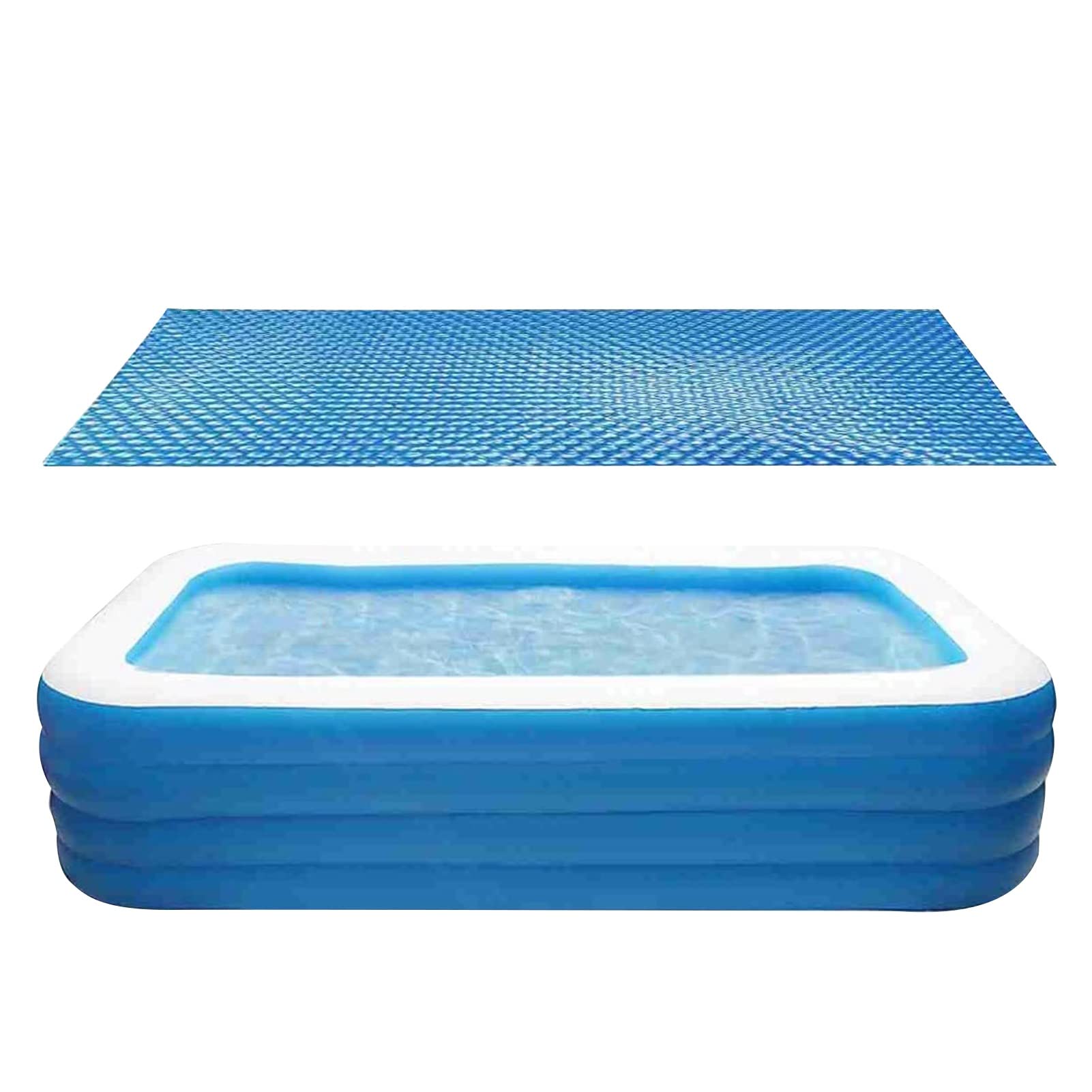 LHRUI Solar Pool Cover - Anti Dust, Heat Insulation & Sun Protection for Pools & Hot Tubs (200cmx500cm/6.5ftx16.5ft) - Multi-Size Options from 200cm to 1000cm | Perfect for Outdoor Swimming Pools, Spas & Backyard Water Features