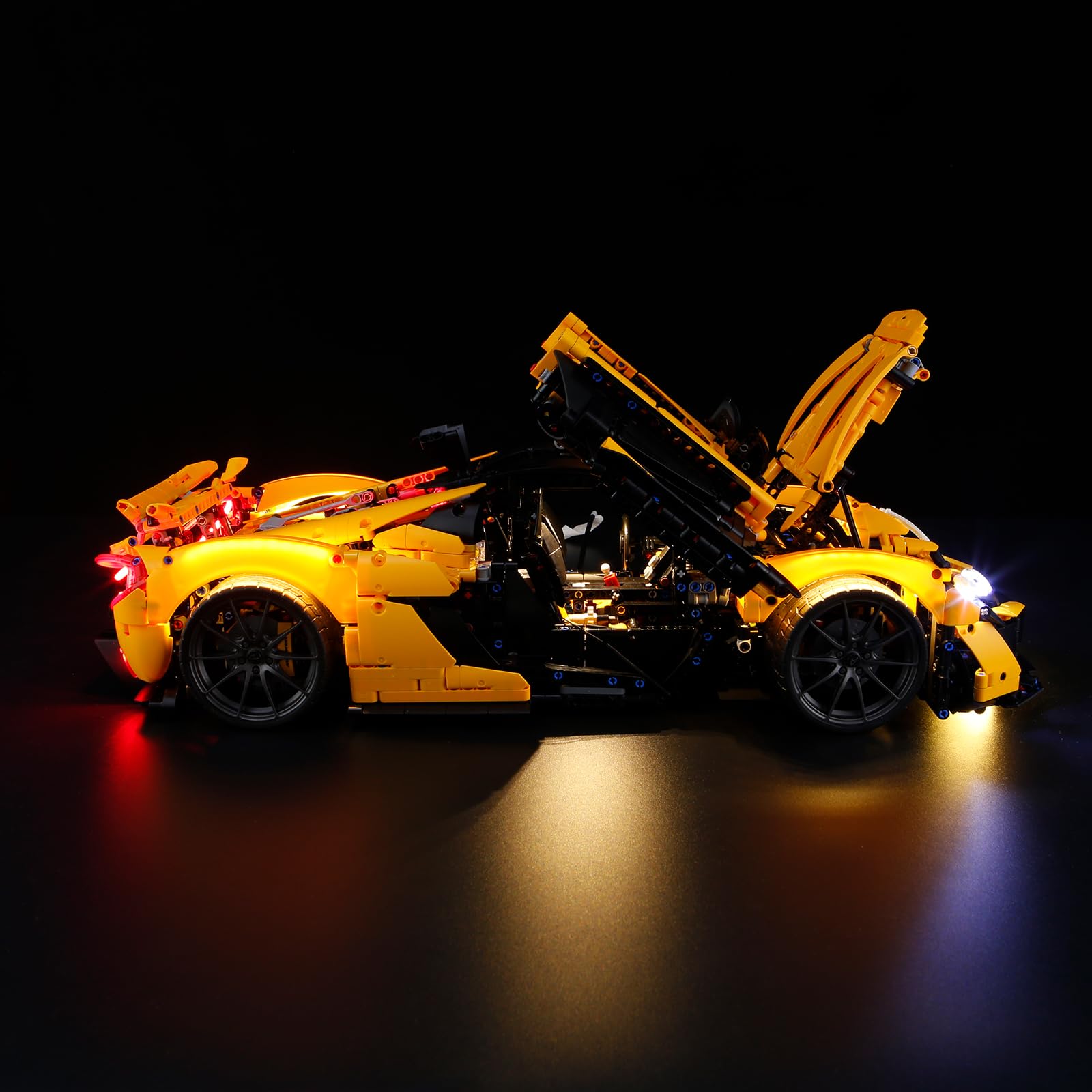 LIGHTAILING LED Light Kit for Lego 42172 McLaren P1 - Compatible with Building Blocks Model - Not Included in Original Set - Perfect for Car Enthusiasts & Lego Collectors
