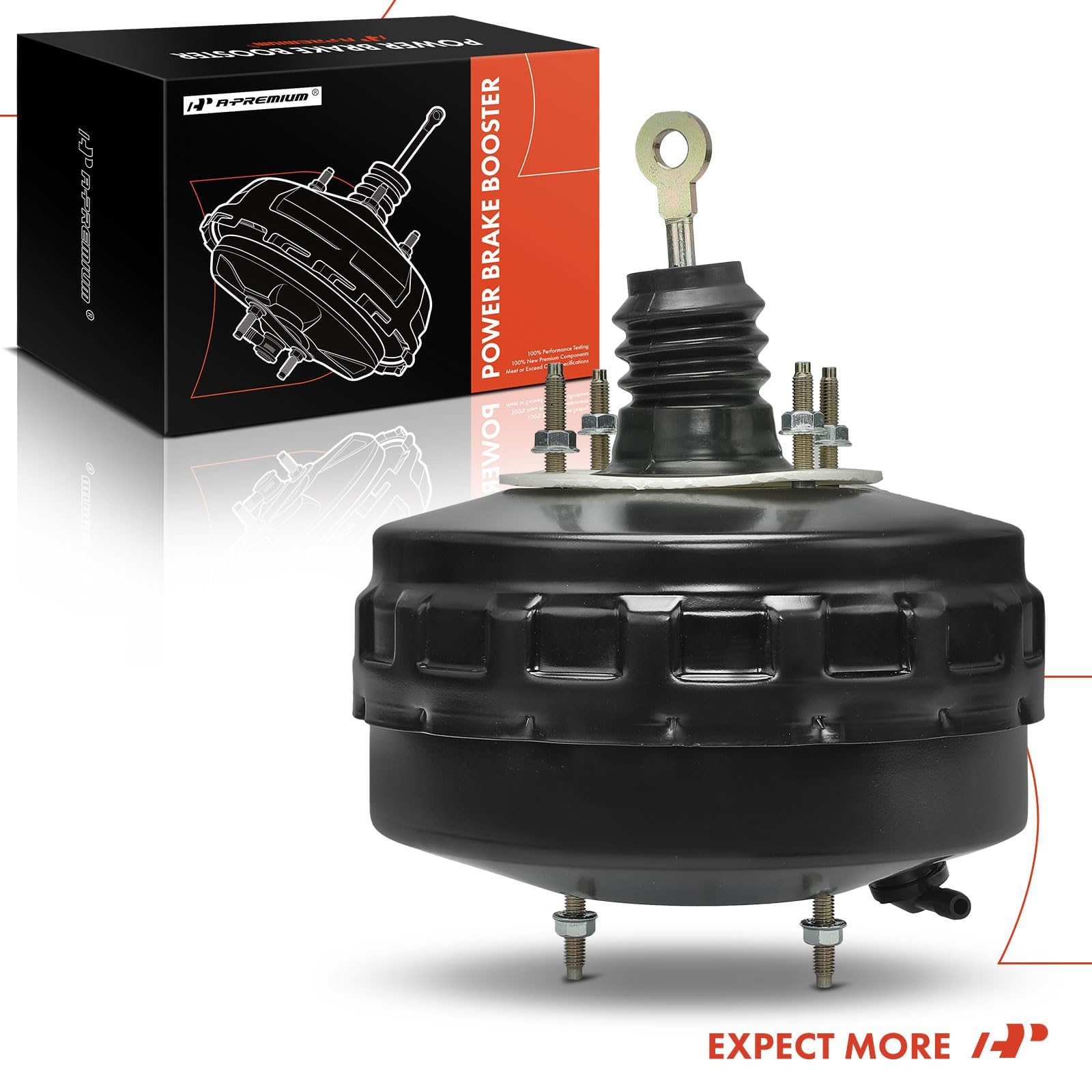 Premium Vacuum Power Brake Booster for Jeep Grand Cherokee & Commander (2006-2010 Models) - High Performance Replacement Part for Smooth Braking | Off-Road & Daily Driving Use