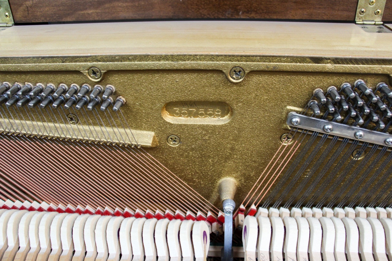 Baldwin 243 Upright Piano in Dark Walnut Finish - Perfect for Home, Studio & Conservatory Use