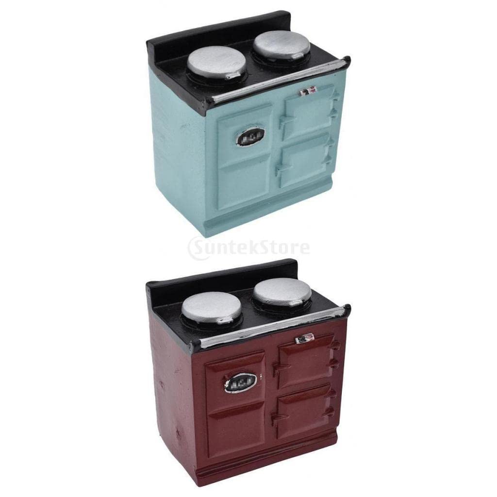 1:12 Scale Miniature Kitchen Accessories - 2 Piece Dollhouse Furniture Set for Realistic Simulation | Perfect for Dollhouse Decor, DIY Projects & Collectors