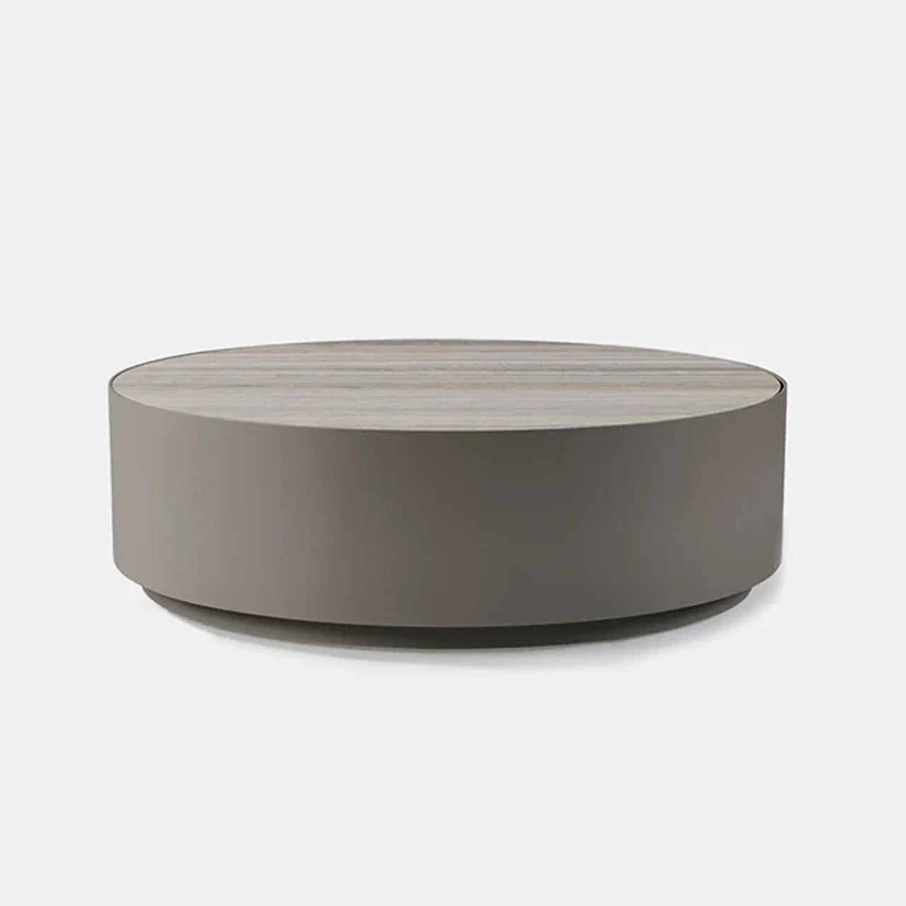Antigua Outdoor Round Coffee Table - Weather-Resistant Patio Furniture for Garden, Poolside & Backyard Relaxation