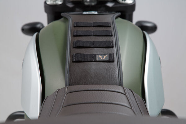 Original Title: *TANK STRAP LEGEND DUCATI SCRAMBLER   Optimized Title: **Ducati Scrambler Motorcycle Tank Strap - Genuine Leather Accessory for Bike Customization & Vintage Style Riding**    (Note: The original title appears to have a typo (