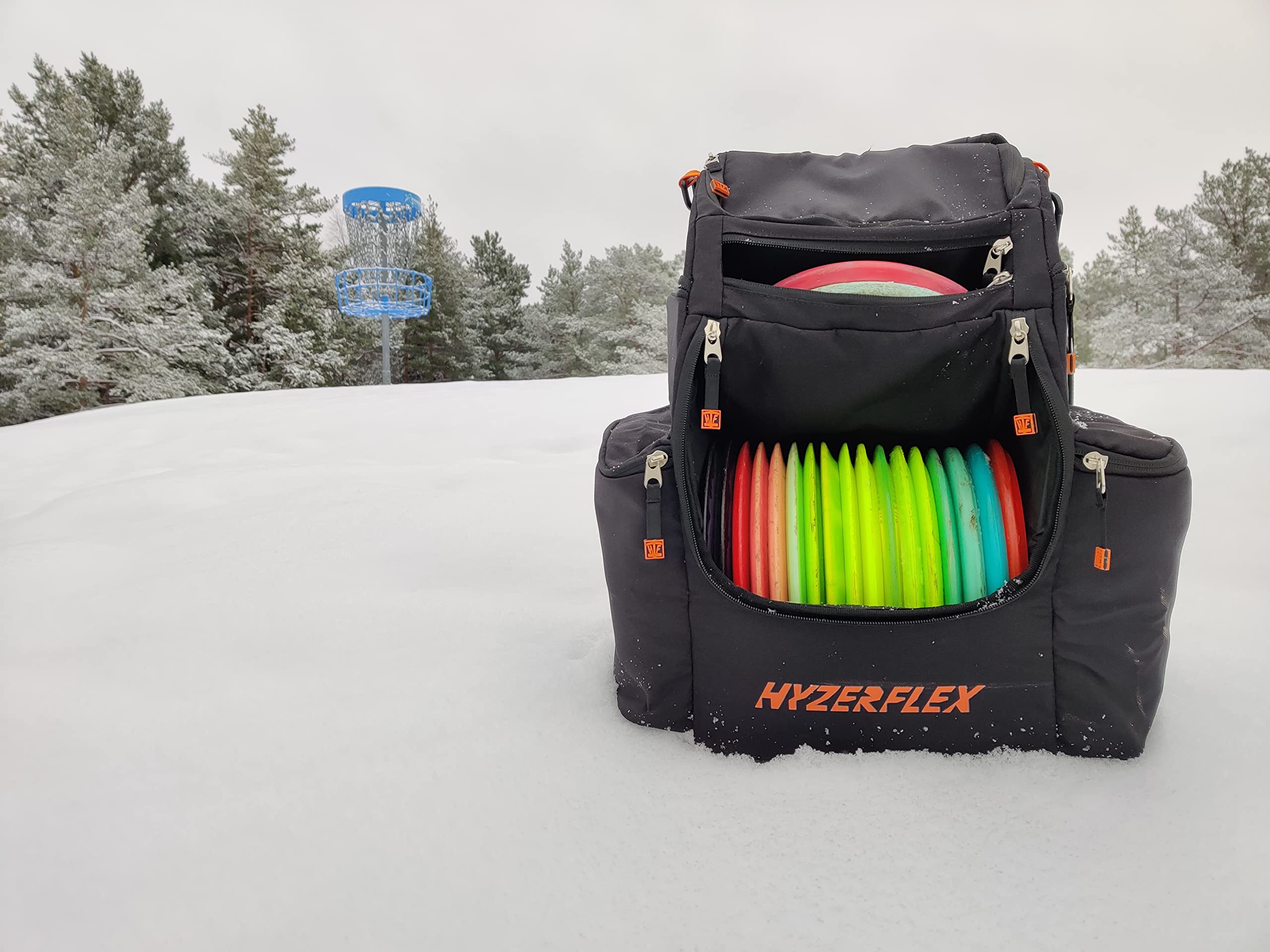 ALLSTAR Disc Golf Backpack - Premium 30+ Disc Capacity Frisbee Golf Bag | Waterproof & Dustproof Pro Backpack with Ample Storage | Perfect for Tournaments, Practice & Outdoor Adventures