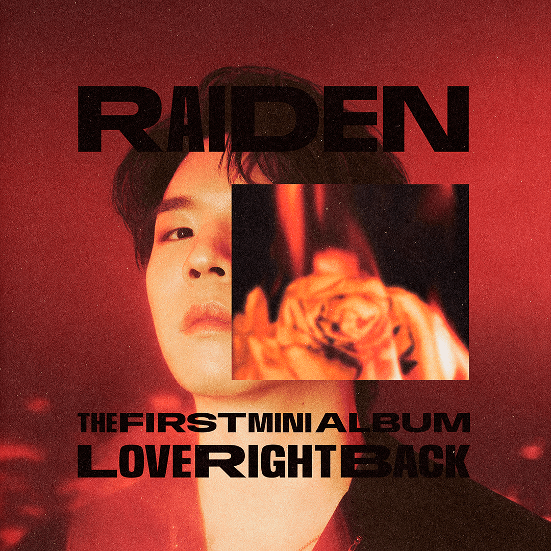 Raiden 1st Mini Album 'Love Right Back' - K-Pop Music CD for Fans, Collectors & Gift Giving - Perfect for Parties, Relaxation & K-Pop Enthusiasts