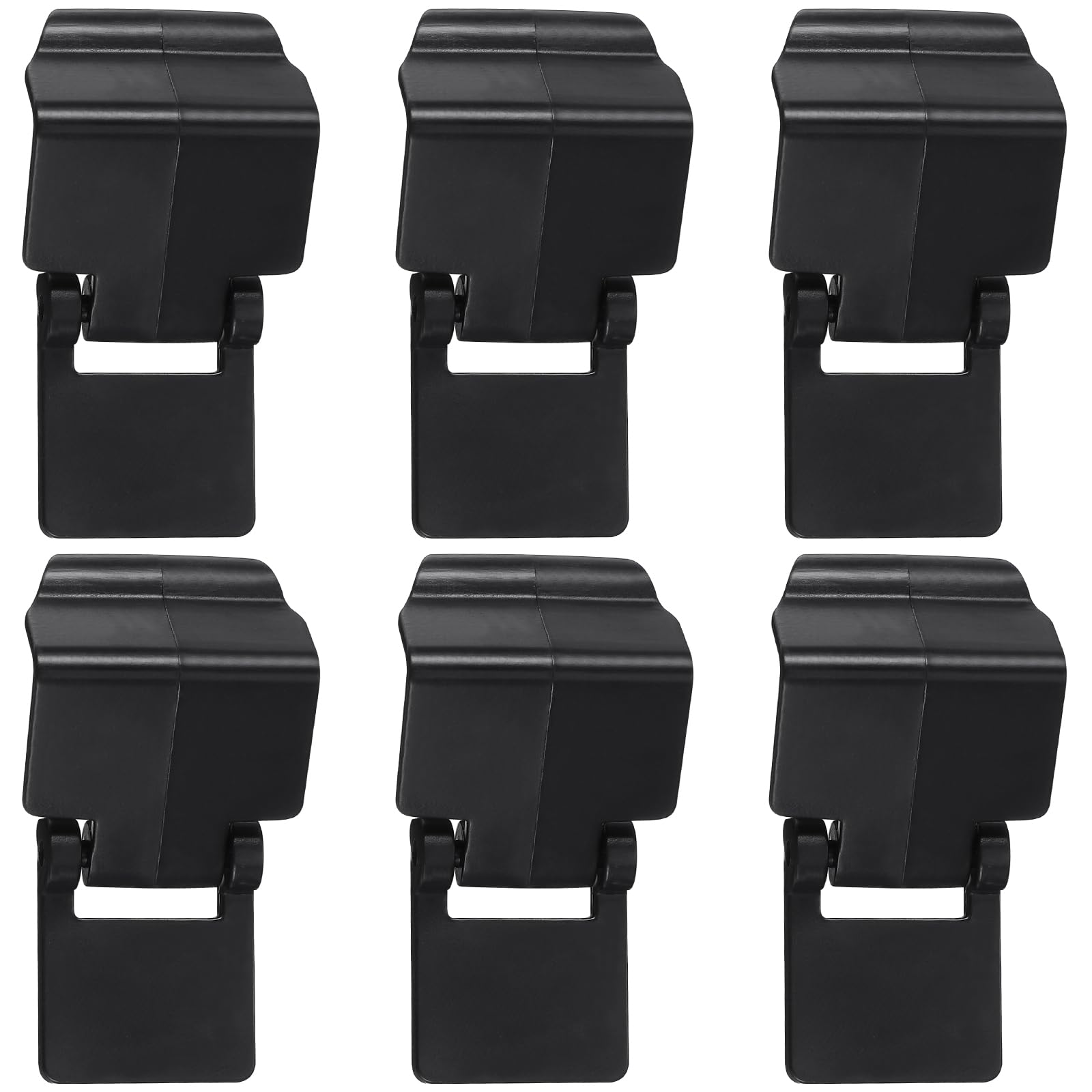 6pcs Terrarium Cover Clips - Secure Reptile Tank Lid Lock for Aquariums, Fish Tanks & Reptile Enclosures - Durable Screen Top Clips for Gecko, Snake & Small Pet Habitats - Perfect for Home, Office or Classroom Terrariums
