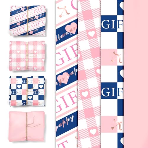 Navy Blue Pink