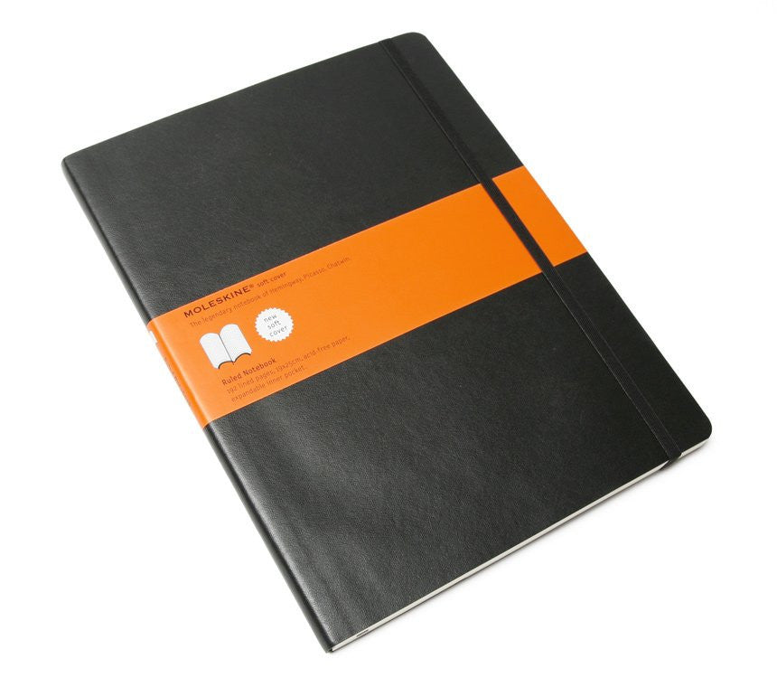 Moleskine Classic Ruled Notebook - Black Hardcover Journal for Writing, Notes & Sketching | Perfect for Students, Professionals & Travelers