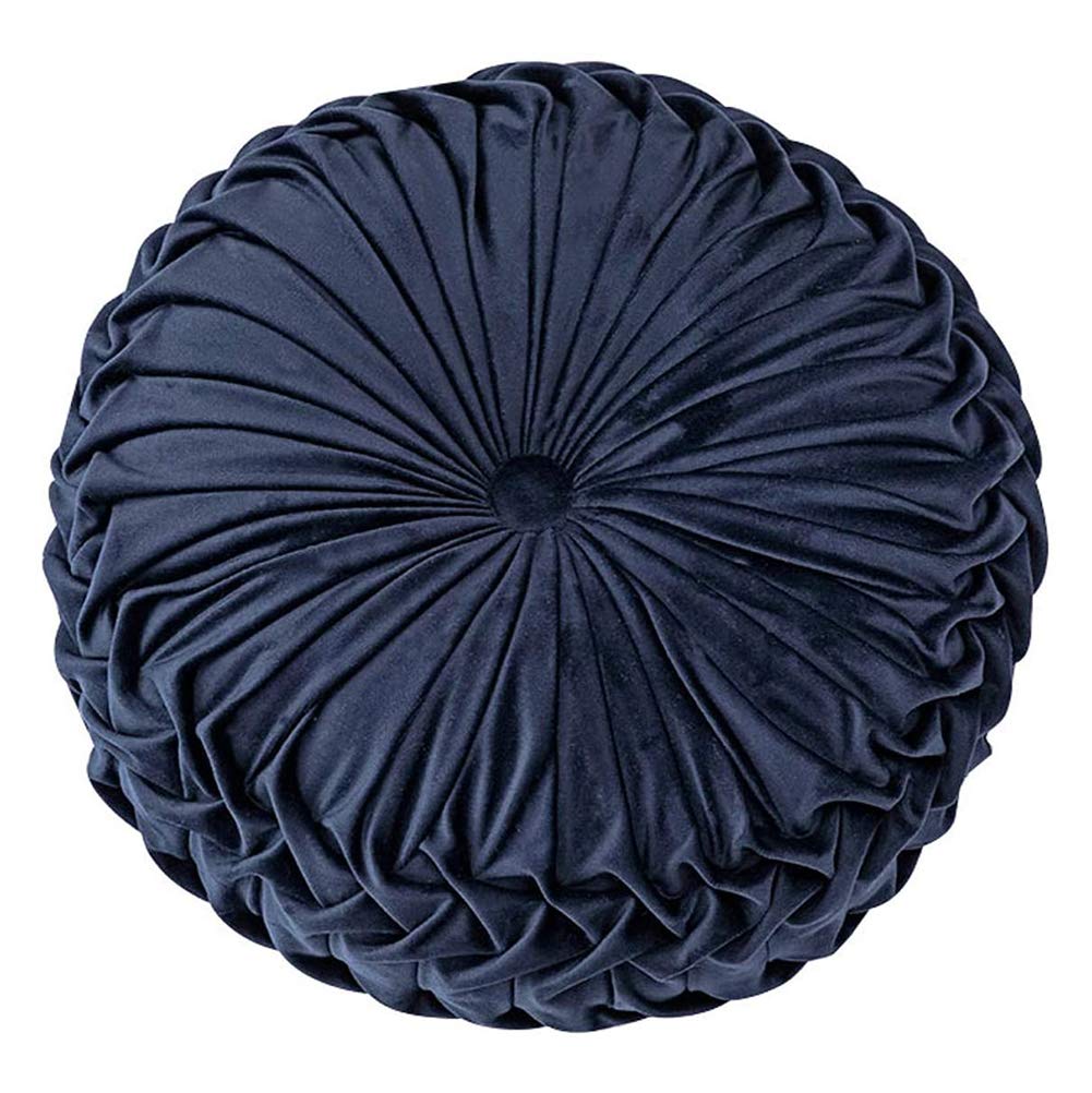 3D Pumpkin Vehicle Wheel Round Velvet Throw Pillow - 15