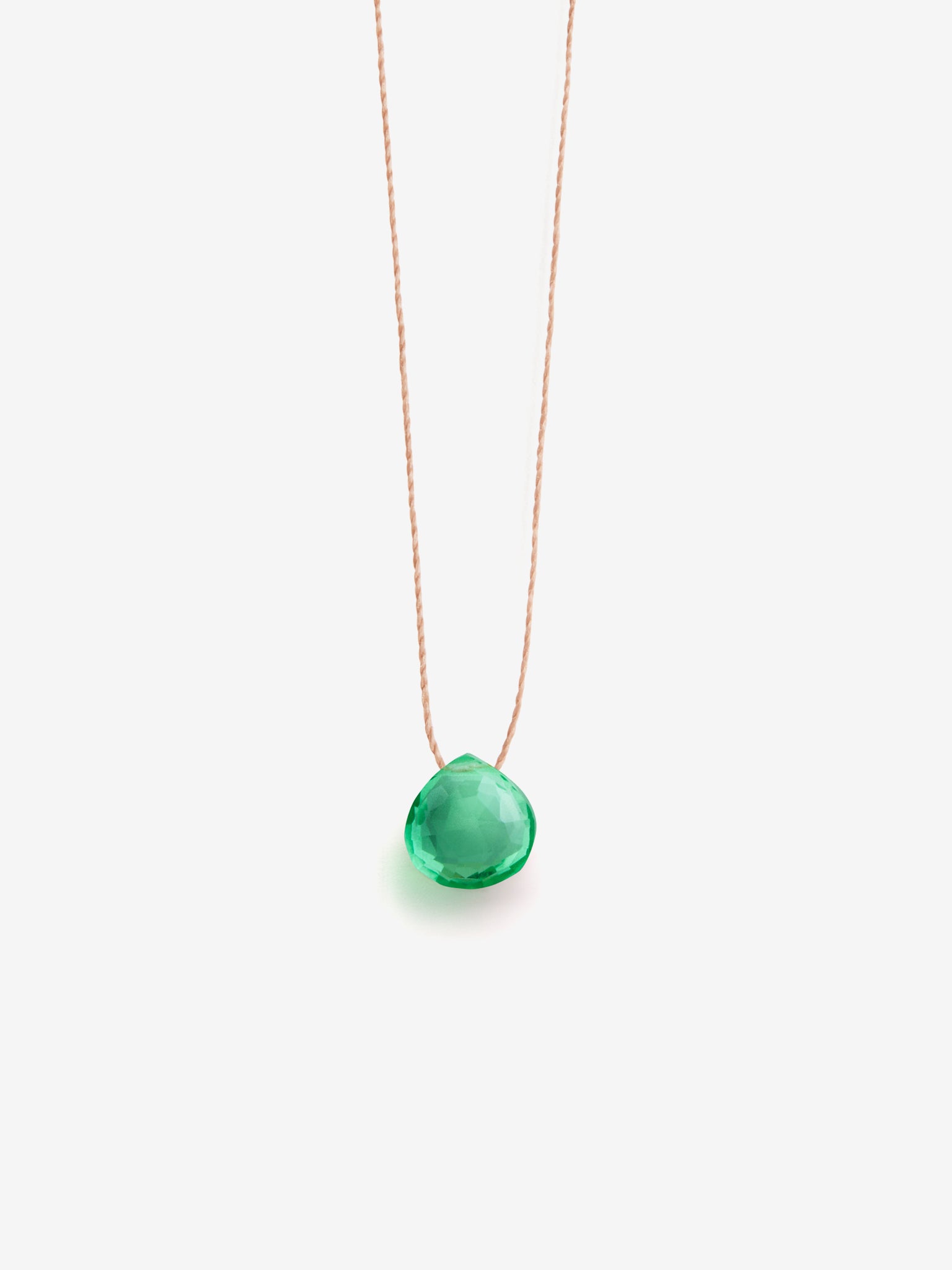 Wanderlust Life Fine Cord Necklace - Seafoam Green Adjustable Minimalist Jewelry for Women | Perfect for Everyday Wear, Beach Outings & Boho Fashion