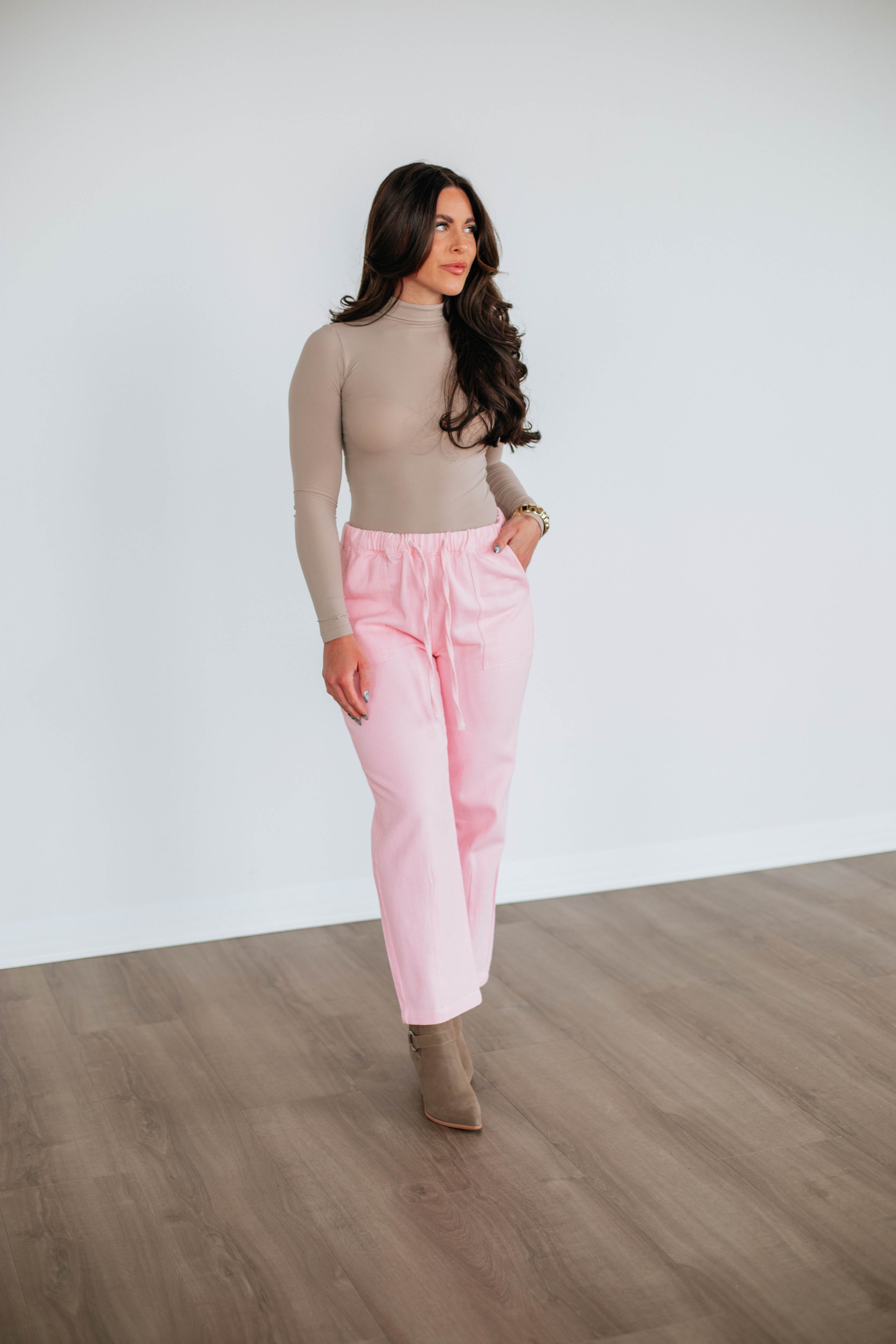 Holly Turtle Neck Bodysuit for Women - Stretchy Soft Long Sleeve Bodysuit - Seamless Layering Top for Fall & Winter - Perfect for Work, Date Night, and Casual Outfits