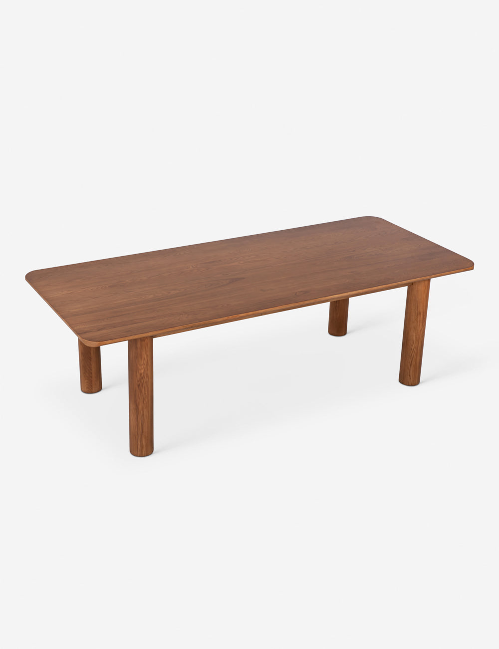 Sun at Six Arc Dining Table - Modern Solid Wood Dining Table for Kitchen & Dining Room - Perfect for Family Gatherings & Dinner Parties