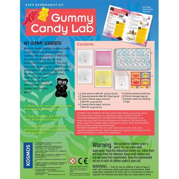 Geek & Co. Science Kit: DIY Gummy Candy Lab - STEM Educational Toy for Kids, Fun Science Experiment & Learning Activity - Perfect for Birthday Gifts & Classroom Projects