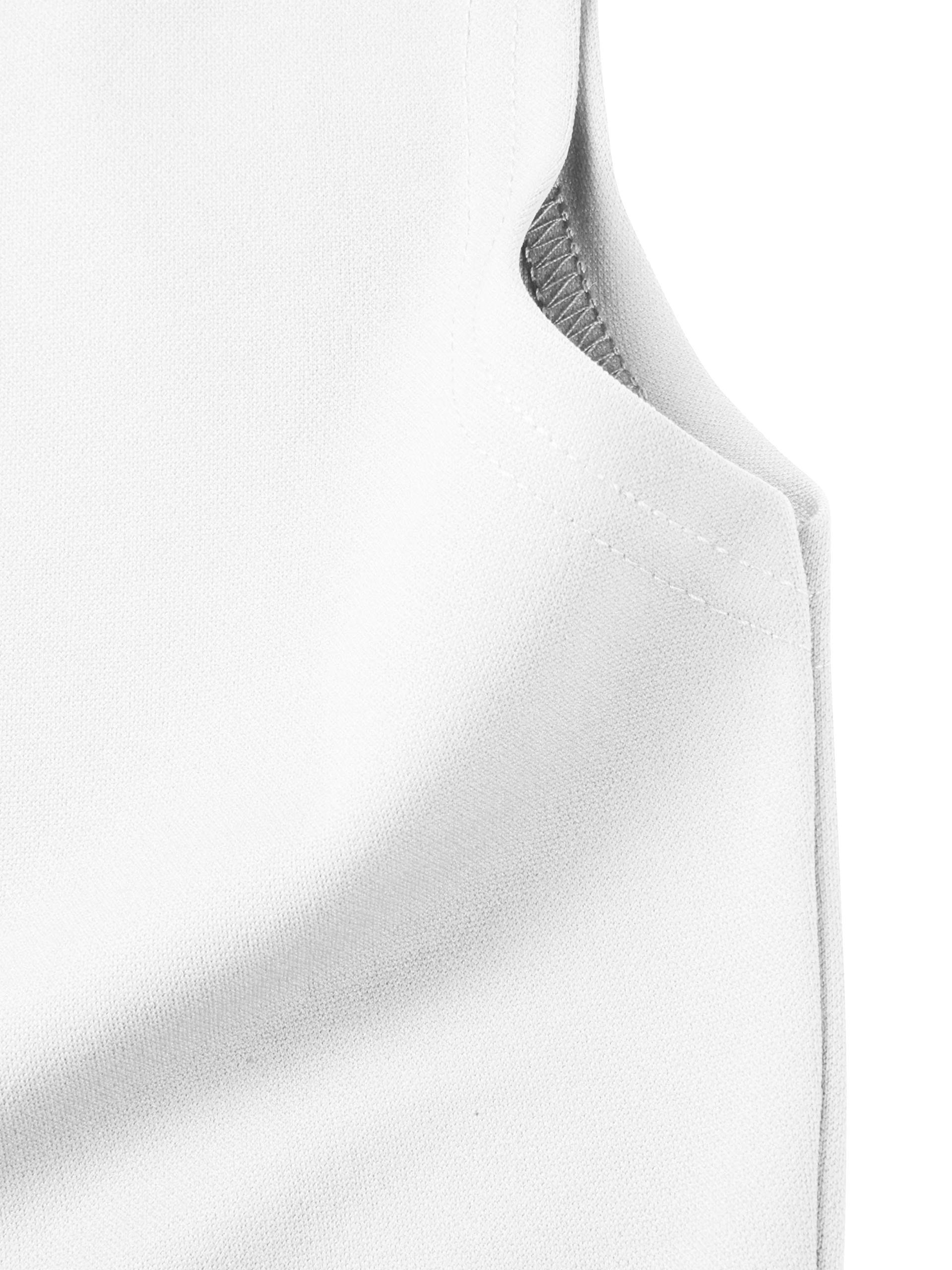Men's Button Down Sleeveless Baseball Jersey - Athletic Softball Tank Top for Casual Wear & Sports - Breathable Comfortable Shirt for Summer Outdoor Activities