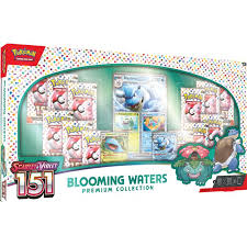 Pokemon Blooming Waters Premium Trading Card Collection - Perfect for Collectors, Battles & Gifts