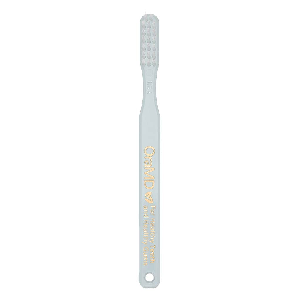 OraMD Soft Bristle Toothbrush for Sensitive Teeth & Gums - Gentle Nylon Bristles Adult Toothbrush - 6 Pack | Dentist-Recommended for Daily Oral Care, Travel & Family Use