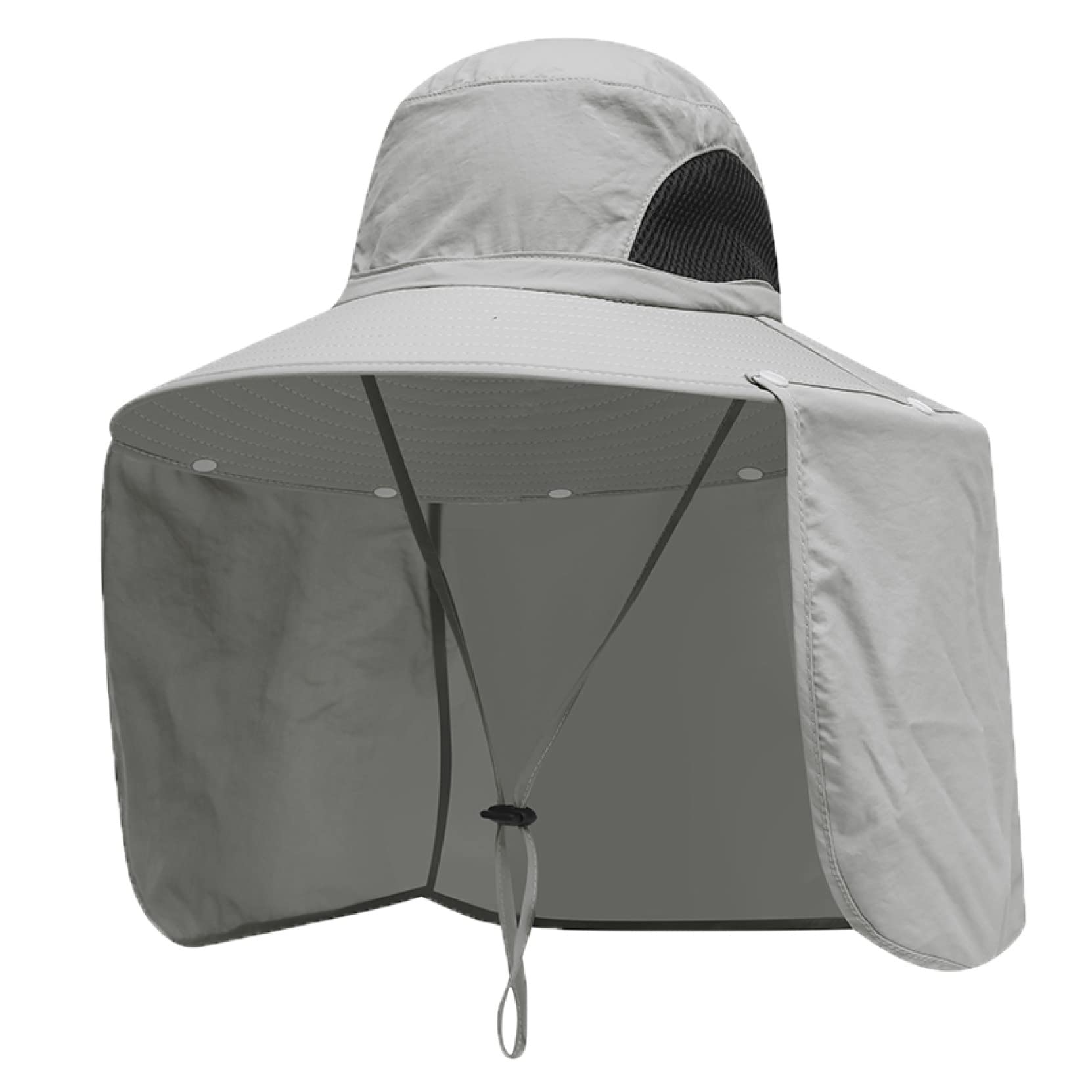 Best Sun Hats for Men & Women - Wide Brim Bucket Hat with Neck Flap for UV Protection - Perfect for Hiking, Fishing, Beach & Outdoor Activities in Spring & Summer