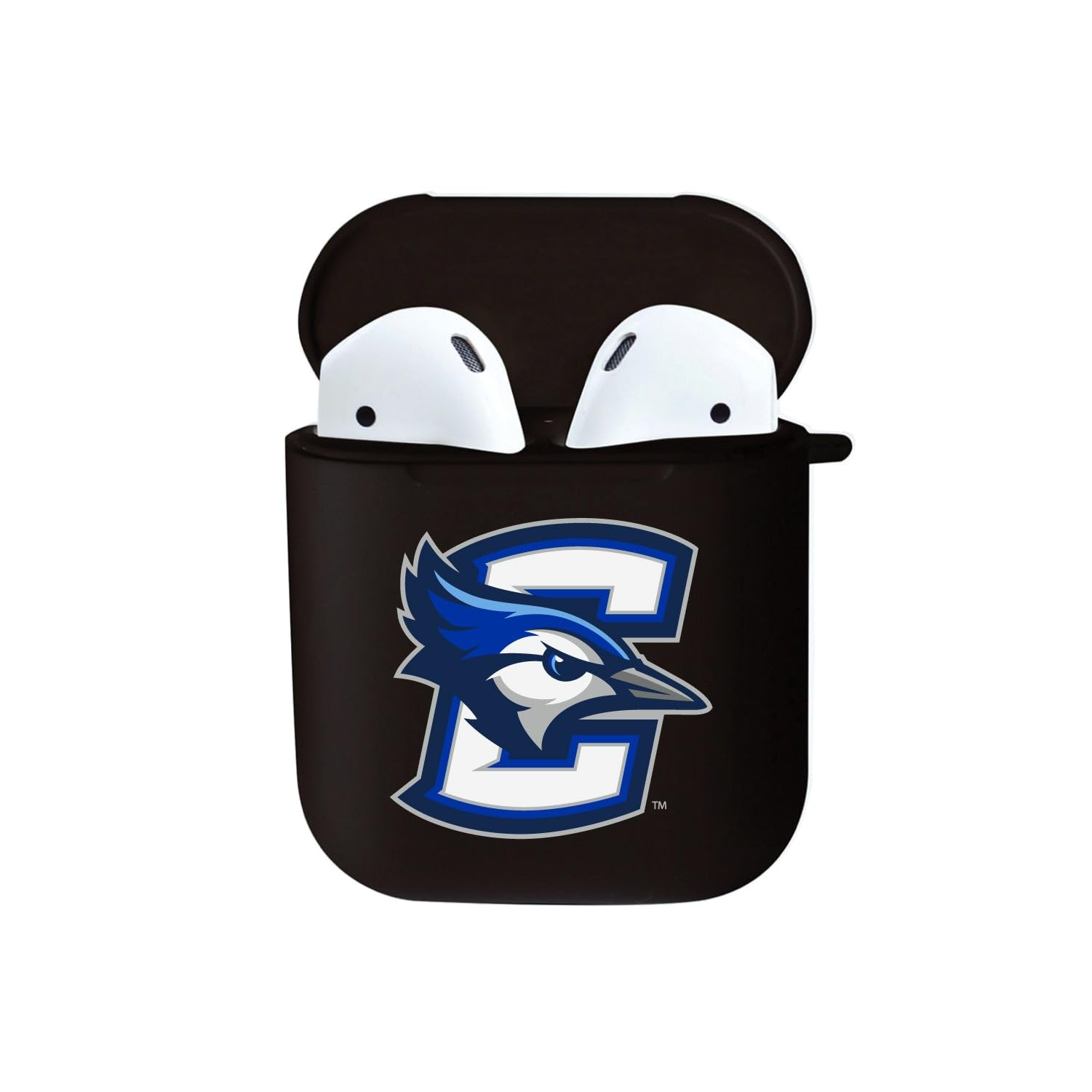 Creighton University AirPods Pro Case (1st & 2nd Gen) - Shockproof Protective Cover with Keychain, Soft TPU Material - Perfect for Students, Alumni & Fans - Black