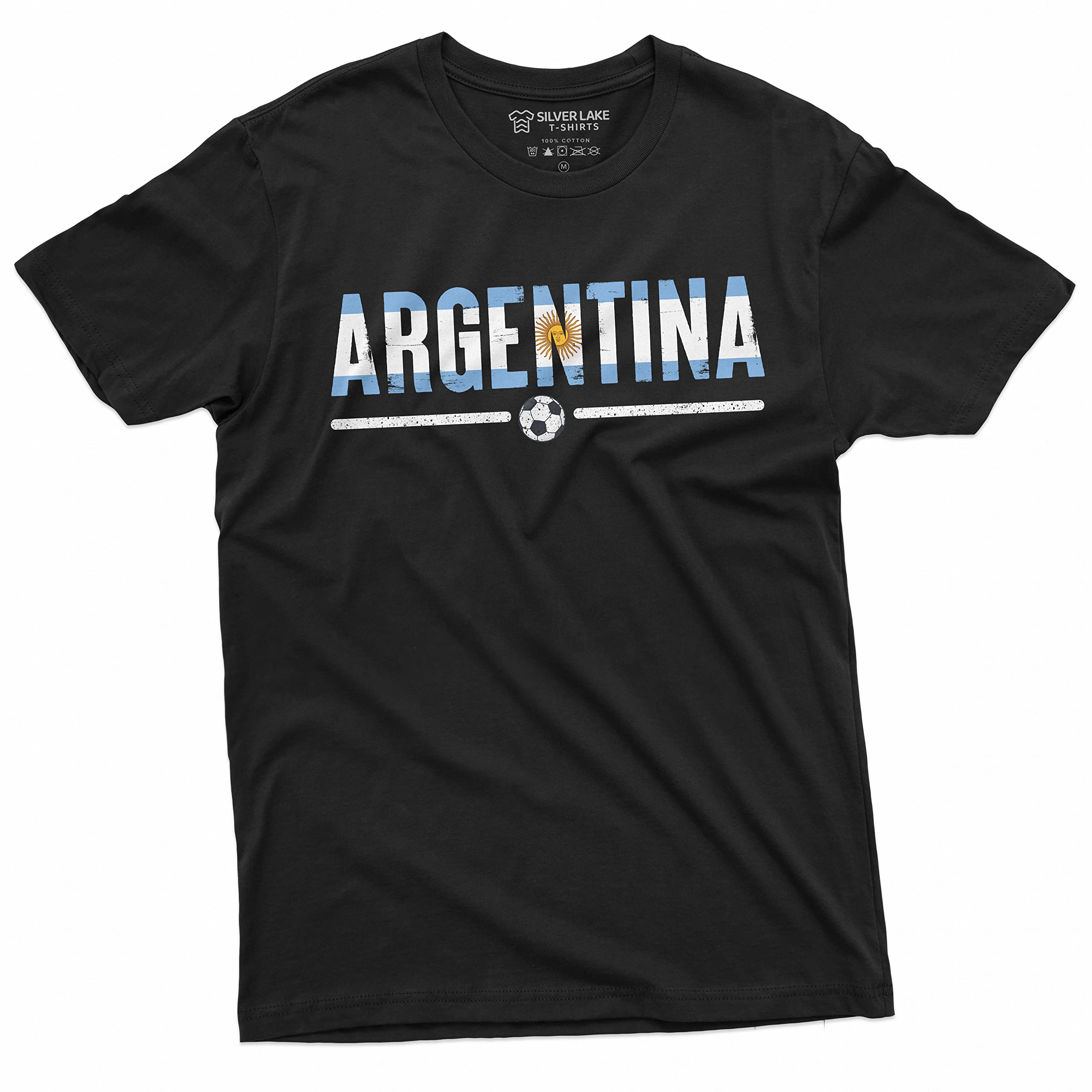 2022 World Cup Nations Soccer T-Shirt - Silver Lake Mens & Womens Football Tees - Choose Your Country - Perfect for Game Day, Fan Events & Casual Wear