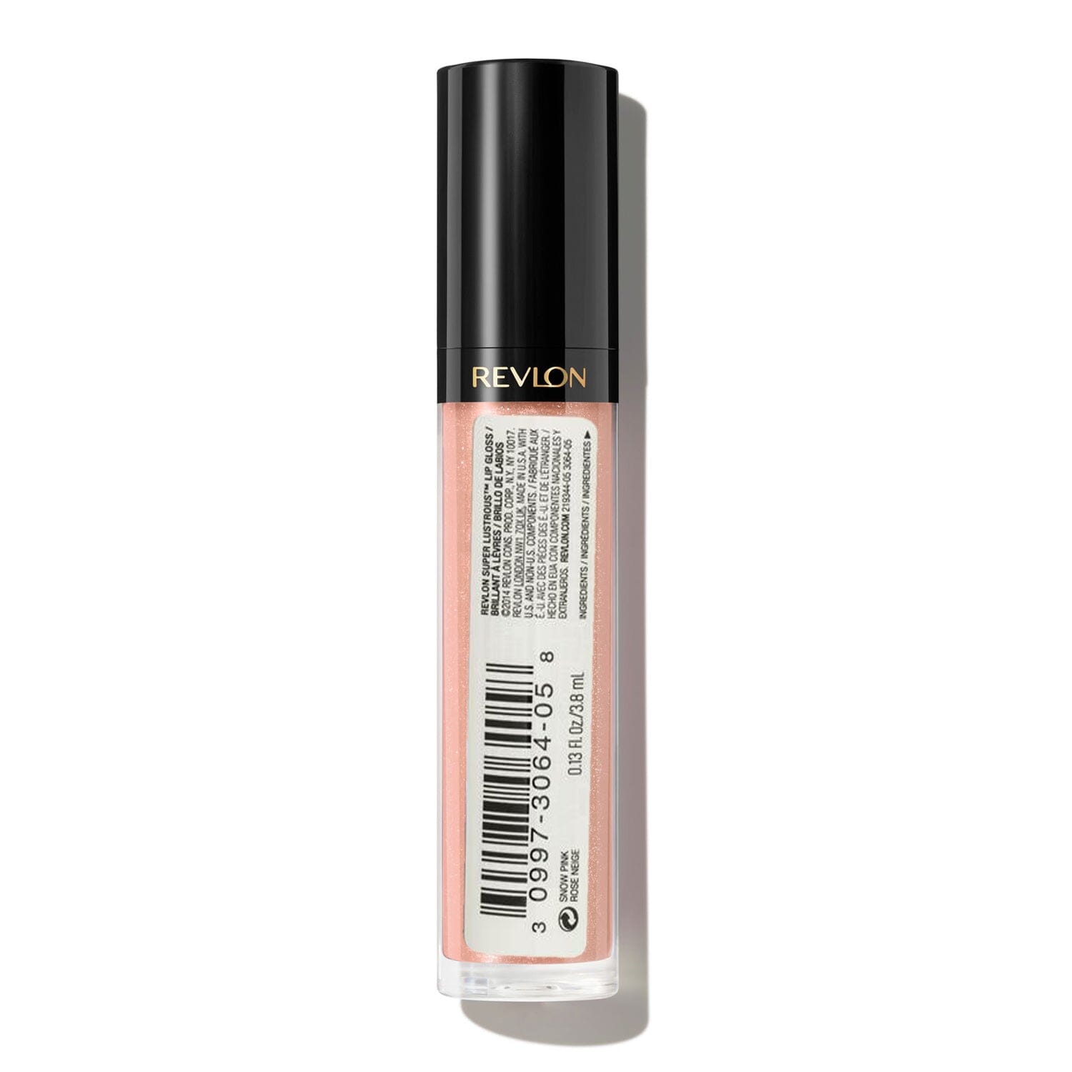 Revlon Super Lustrous Gloss Lipstick - Snow Pink Shade | Moisturizing & Shiny Lip Gloss for Daily Wear & Special Occasions