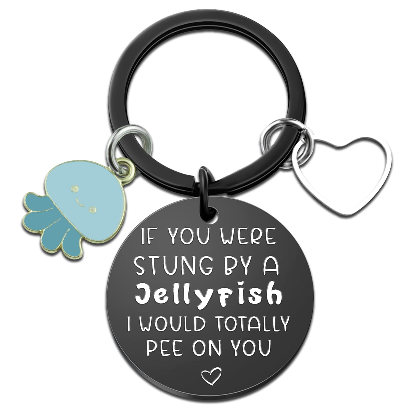 Funny Best Friend Keychain - Unique Friendship Gifts for Teens, Women & Men - Perfect for Birthdays, Anniversaries & Daily Carry