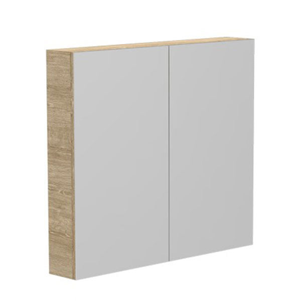 ADP Glacier Pro Shaving Cabinet - Premium Bathroom Storage with LED Mirror & Lockable Medicine Cabinet for Grooming Essentials - Perfect for Modern Bathrooms, Vanities & Home Organization