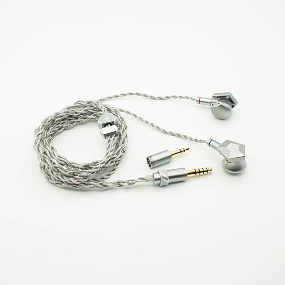Fidue Thunder 1DD + 2BA Hybrid Driver In-Ear Earphones - High Resolution Audio with Deep Bass for Music Lovers, Audiophiles & Commuters (Perfect for Gym, Travel & Daily Use)