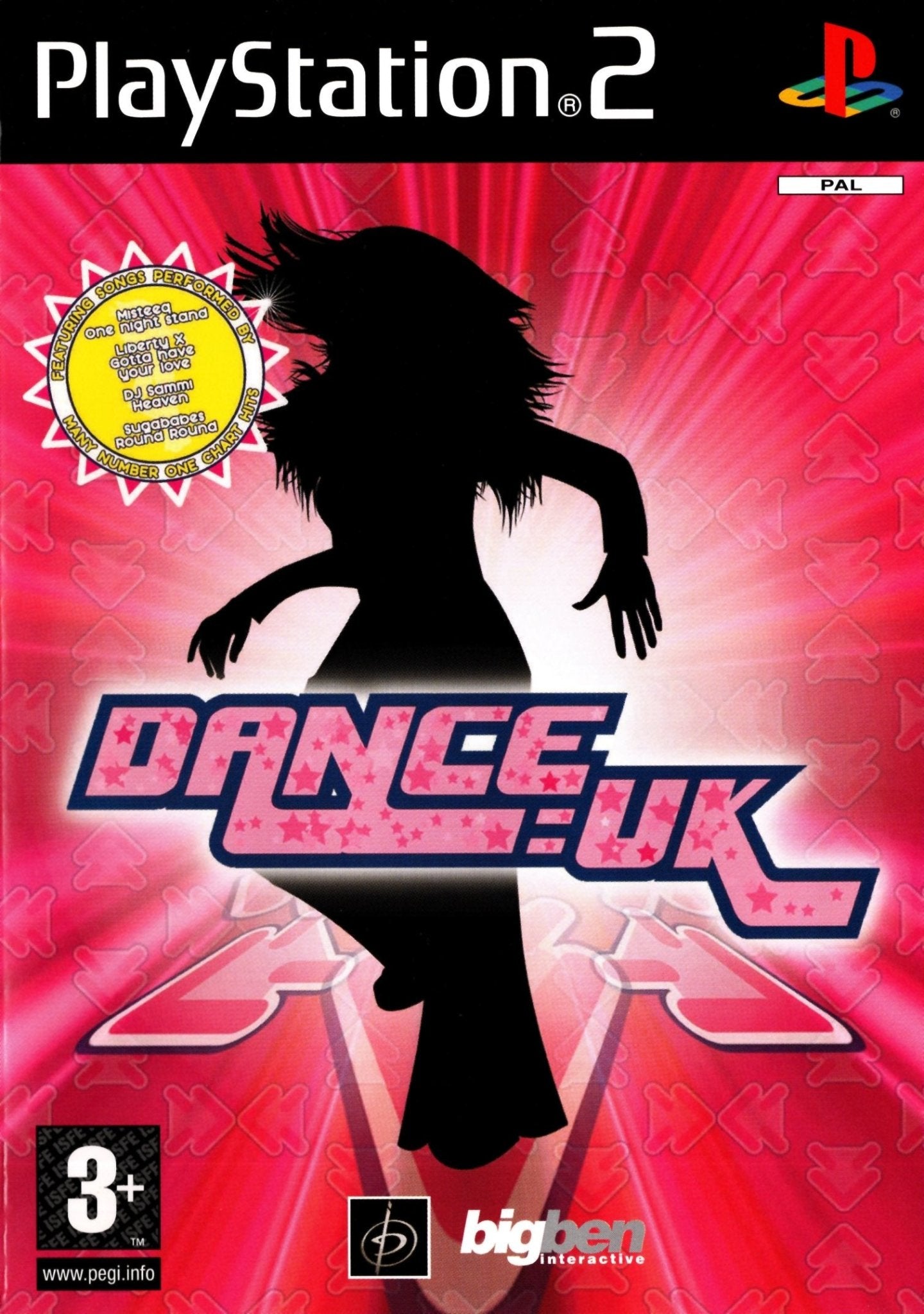 Dance UK PlayStation 2 PS2 Game PAL Version - Fun Dance Party Game for Family & Friends Entertainment