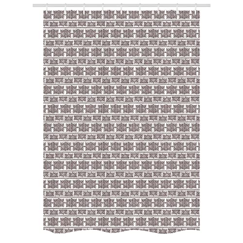 Brown and White